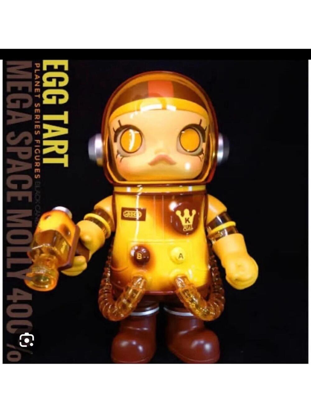 Pop Mart Mega Space Molly 400% Egg Tart Limited Edition Sealed Box